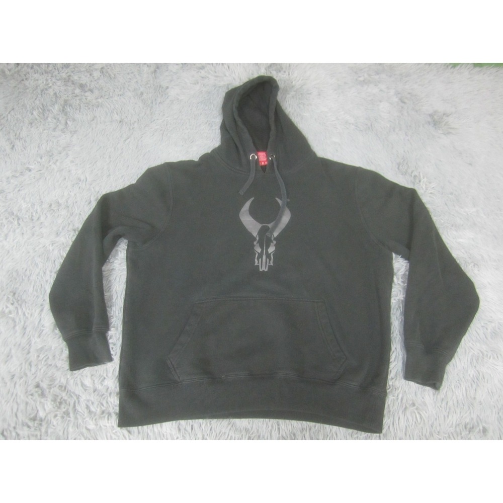 Badlands‎ Hoodie Sweatshirt Mens Medium Black Bio-Thermic Pullover Cotton Blend